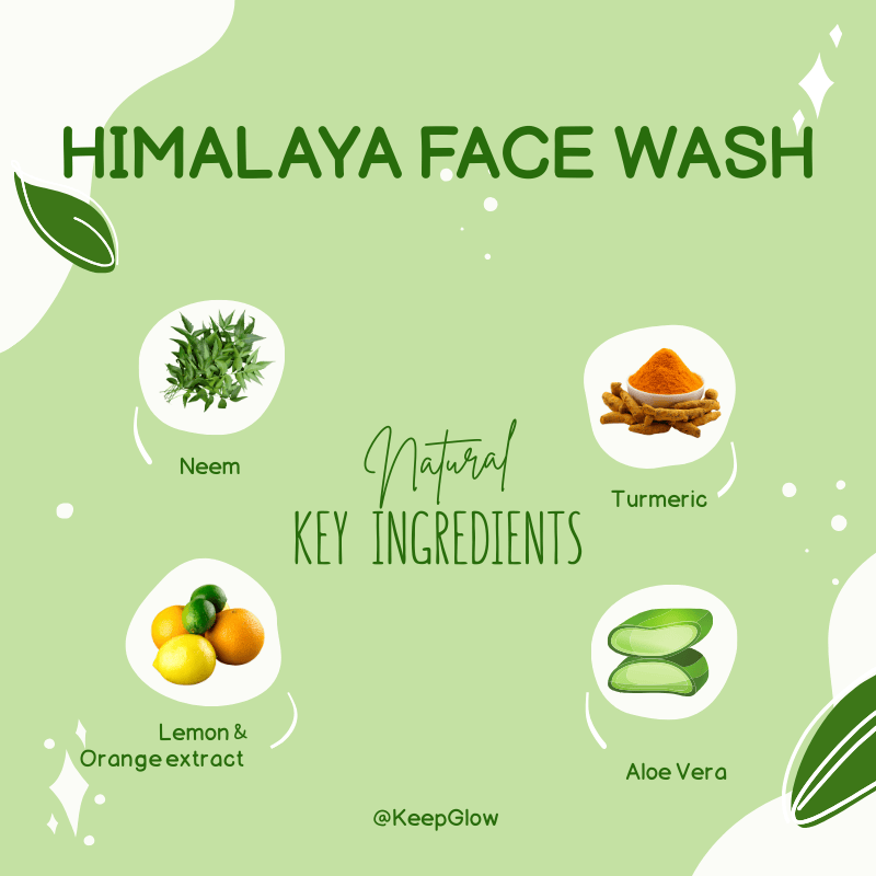 Himalaya facewash key ingredients